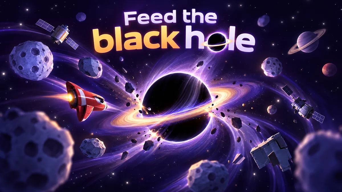 Feed the black hole